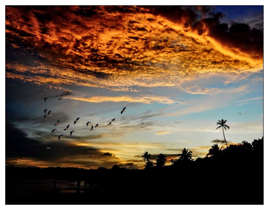 Cloudy Sunset in Sri Lanka