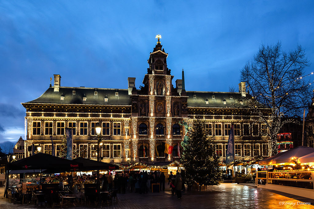 Antwerpen, Kerstmarkt.