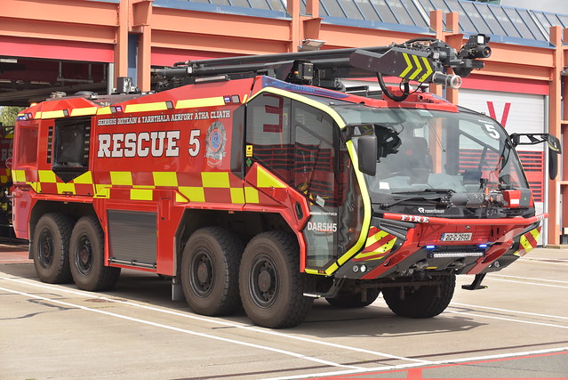Dublin Airport Authority Fire & Rescue Service 2021 Rosenbauer Panther 8x8 HRET RIFT 212D25021
