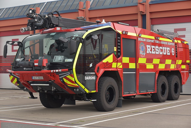 Dublin Airport Authority Fire & Rescue Service 2021 Rosenbauer Panther 6x6 HRET RIFT 212D25022