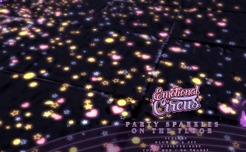 Emotional Circus -  Party Sparkles on The Floor for #SoKawaiiSundays!