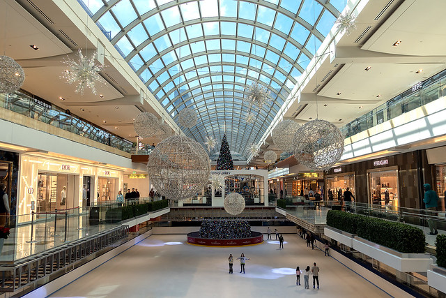 Galleria Mall with Indoor Skating Rink, Houston, Texas