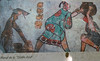 Calakmul, nepřístupná nástěnná malba, foto: Petr Nejedlý