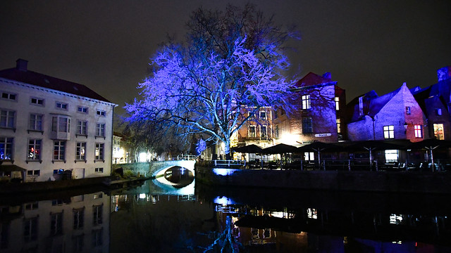 Wintergloed Brugge - Molenbrug