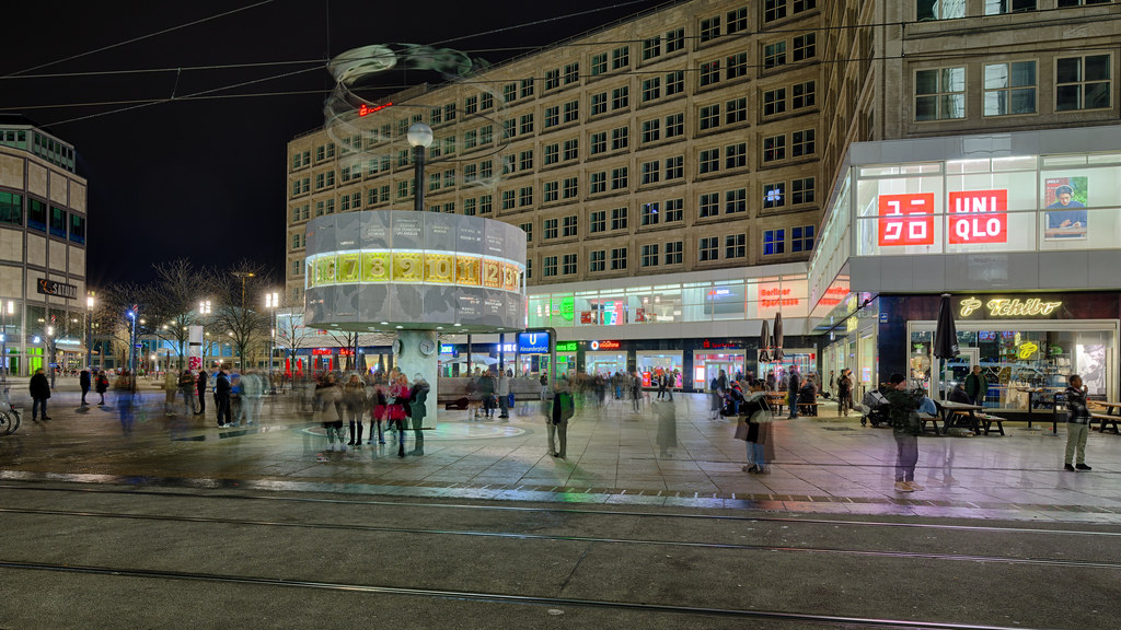 New Year's eve at Alexanderplatz