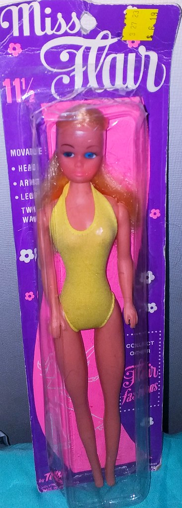 Miss Flair barbie clone 1974 by Totsy