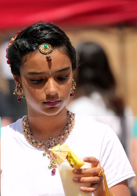 Beauty is here. Young Indian woman