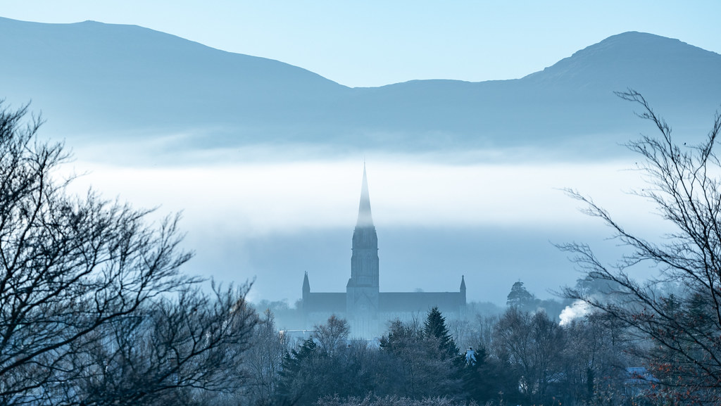 Misty December morning in Killarney