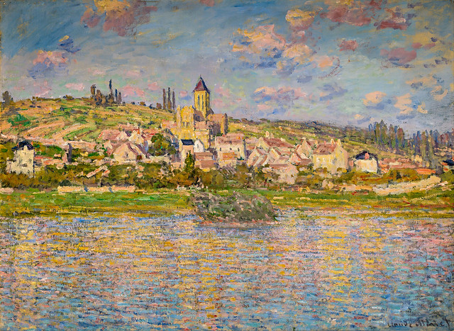 Claude Monet - Vetheuil 1879 at National Gallery of Victoria - Melbourne VIC Australia