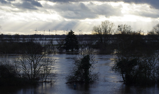 Weser Hochwasser