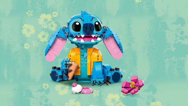 LEGO Disney Buildable Stitch Revealed - BricksFanz