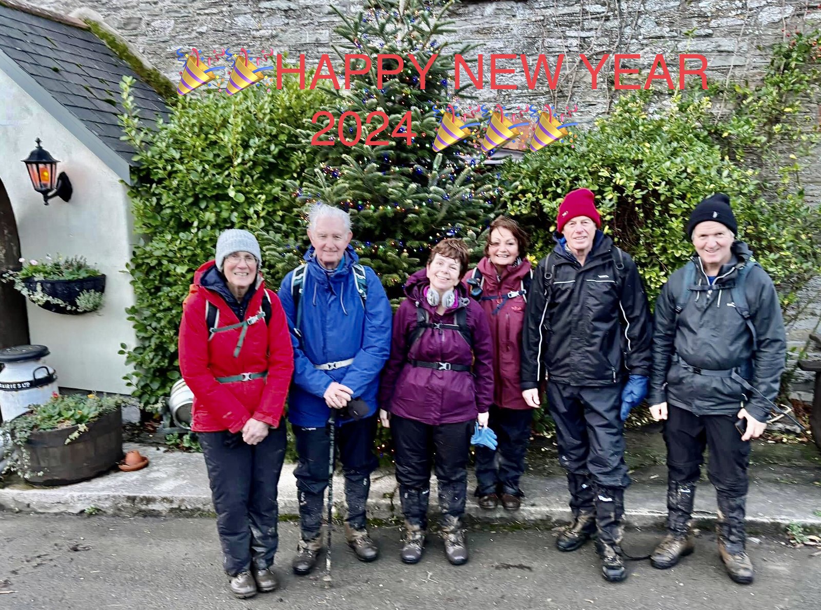 The Sturdy Seven - Kevin’s New Years Eve Walk from East Allington 2023