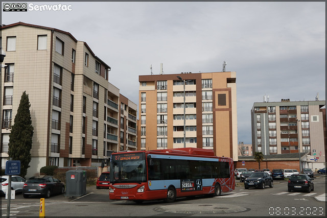 Iveco Bus Urbanway 12 CNG – Tisséo Voyageurs / Tisséo n°2225