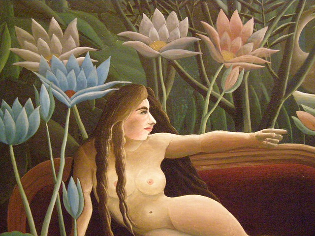 Henri Rousseau, The Dream, 1910, detail