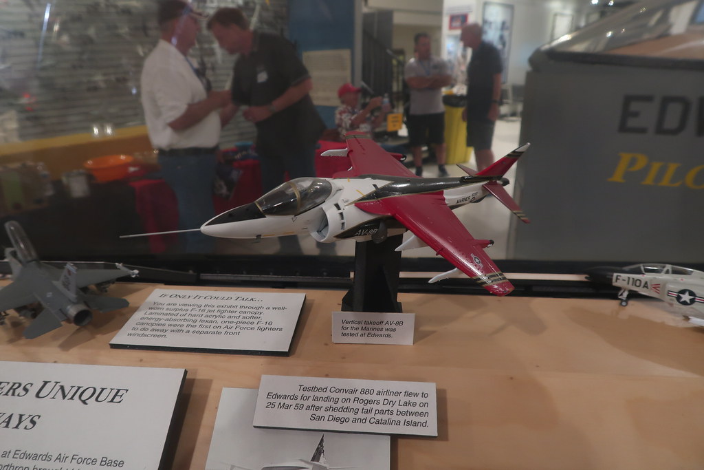 AV-8B Harrier Model | Air Force Flight Test Museum Edwards A… | Flickr
