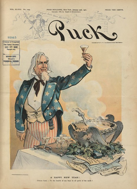 A Year In Vintage #2 - 2 JANUARY - 1901 - Puck Magazine