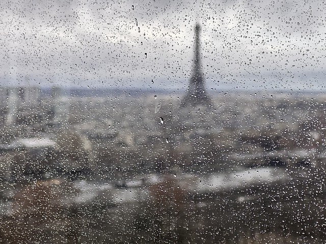 Paris Through the Rain: A Misty Eiffel Reverie