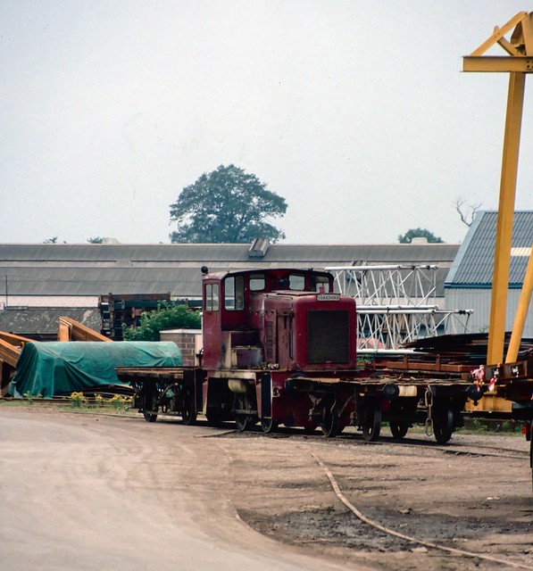 Ex BR D2858 at Butterley Engineering Ltd. Ripley.