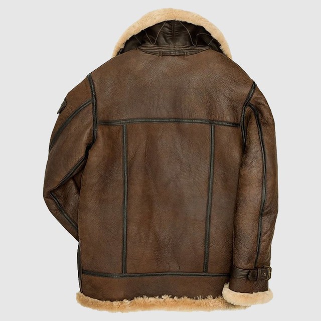Cockpit Super Fortress USA Shearling Leather Coat