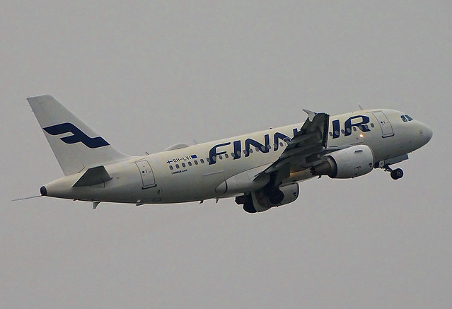 OH-LVI Airbus A319 of Finnair