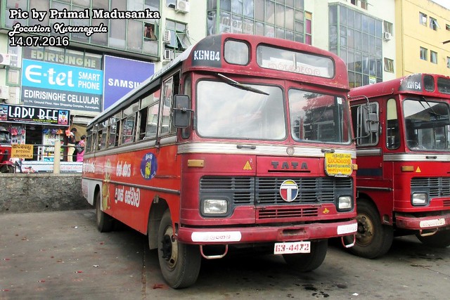 63-4472 Kurunegala North (KGN) Depot Tata - LP 1510/52 B type bus at Kurunegala in 14.07.2016