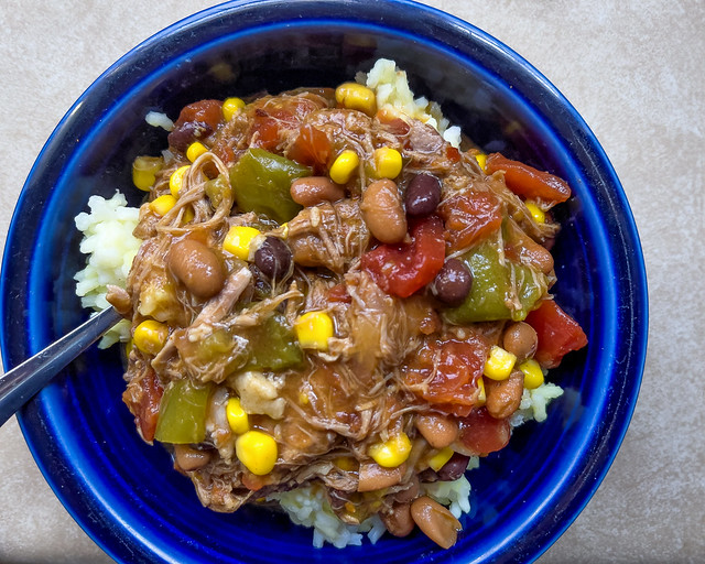 Tex-Mex Stew over Rice, 2023.11.27