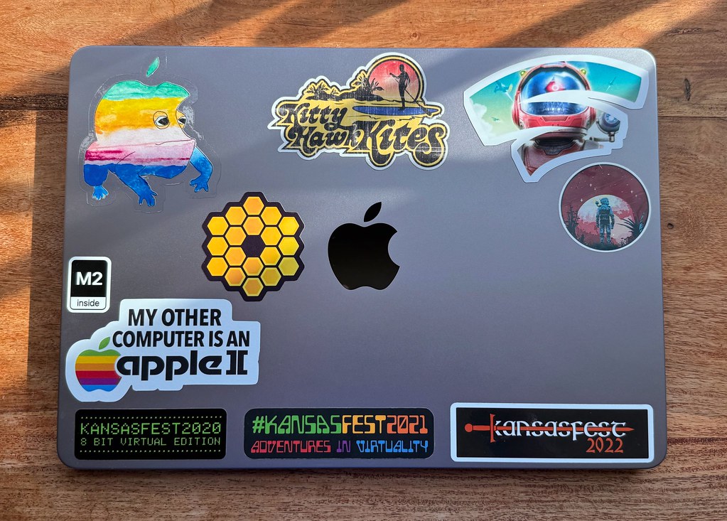 Laptop stickers 2024