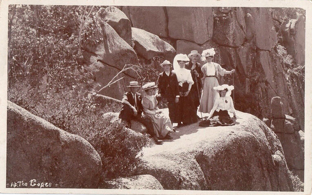At the Gorge, Mt Buffalo, Victoria - early 1900s