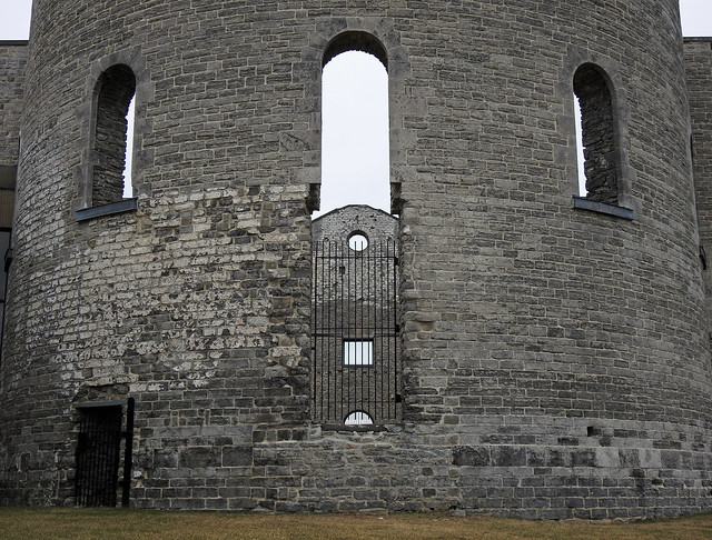 The ruins of St. Raphael Roman Catholic Church (1821-1970) in South Glengarry, Ontario
