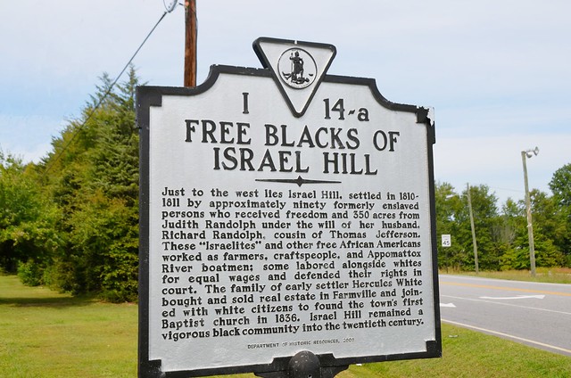 Virginia, Prince Edward County, Free Blacks of Israel Hills