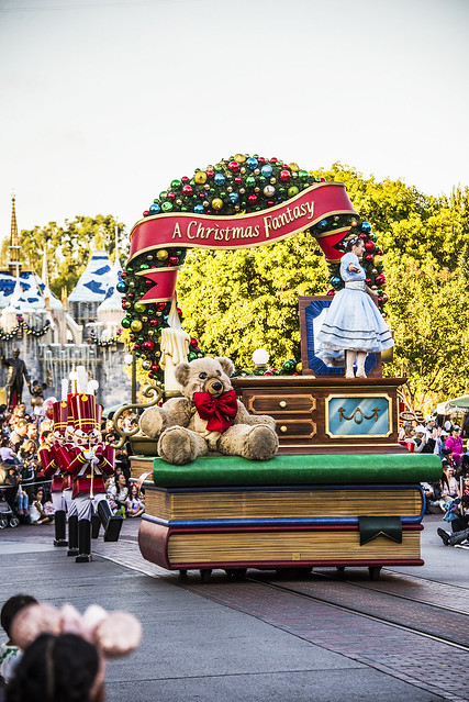 A Christmas Fantasy parade - Disneyland