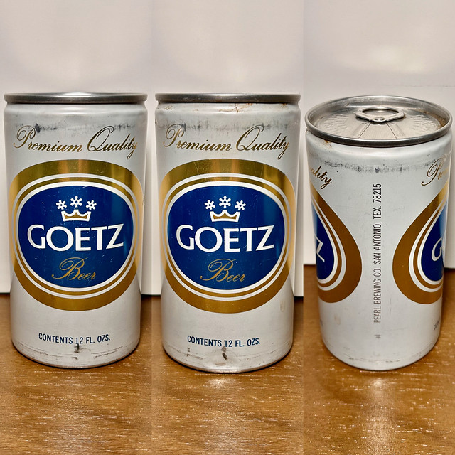 Beer Can - Goetz Beer - 05, 12oz, Ring-tab, Aluminum