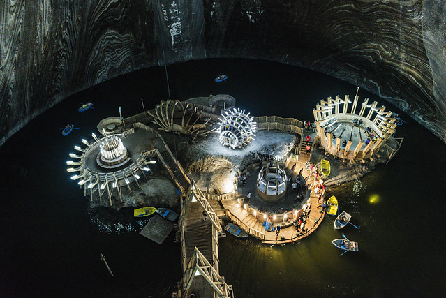 Salt mine II. Turda, Romania.
