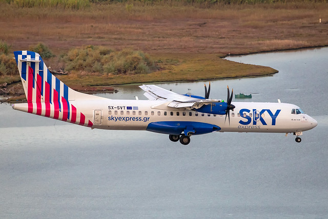 Sky Express - ATR 72-600 SX-SVT @ Corfu