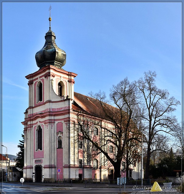 Kirche St. Wenzel und St. Blasius in Tetschen