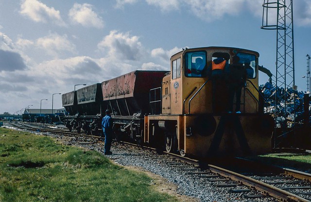 0-4-0DH No.3 at Halewood Ford Co. Works. 1993.
