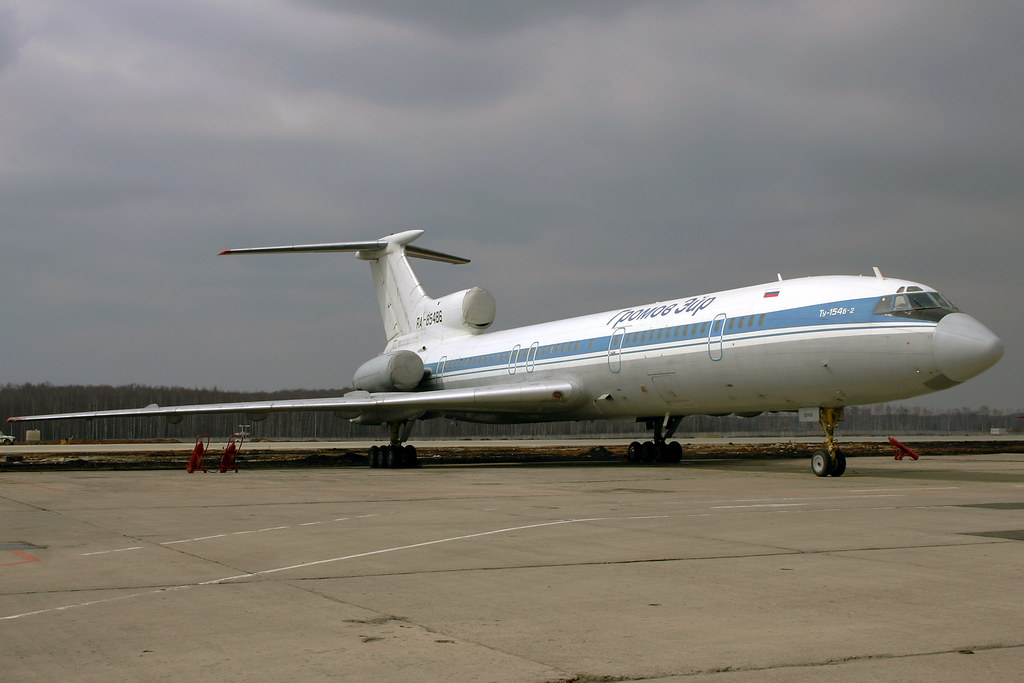 RA-85486 Gromov Air Tupolev Tu-154B-2 at Moscow Domodedovo Airport on 18 April 2006