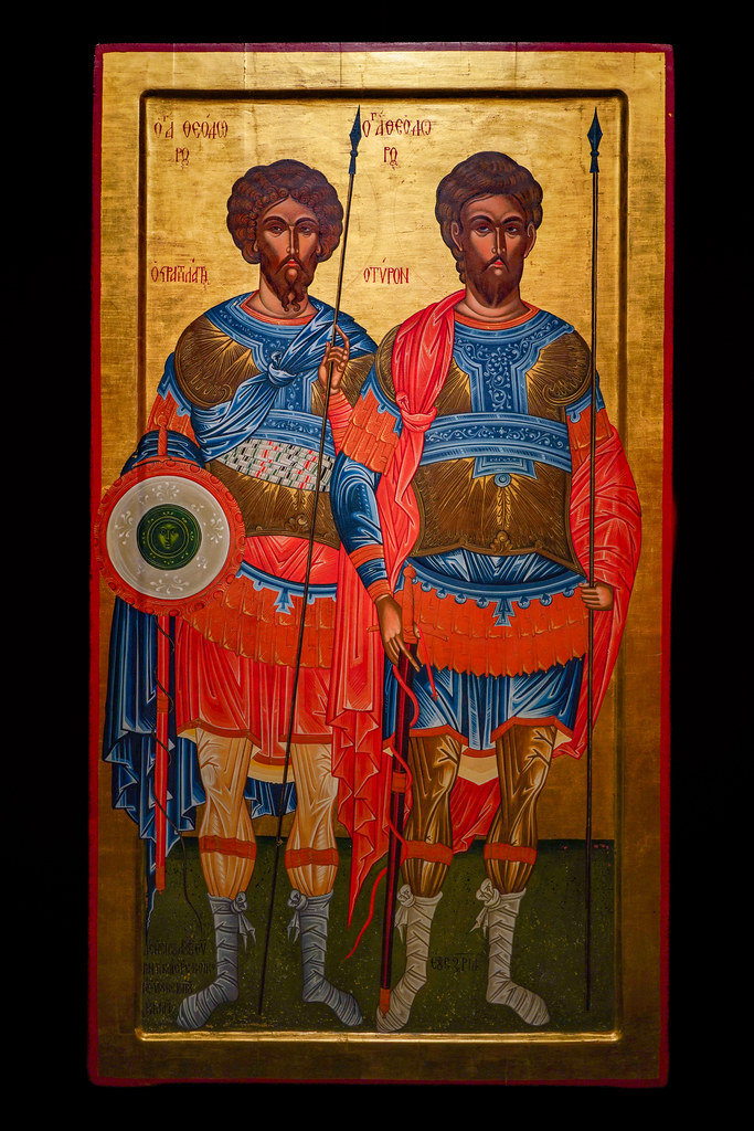 St. Theodore Tiro and St. Theodore Stratilates (Replica)