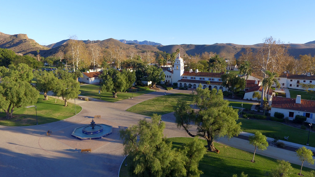 CSUCI Bell Tower and Central Mall