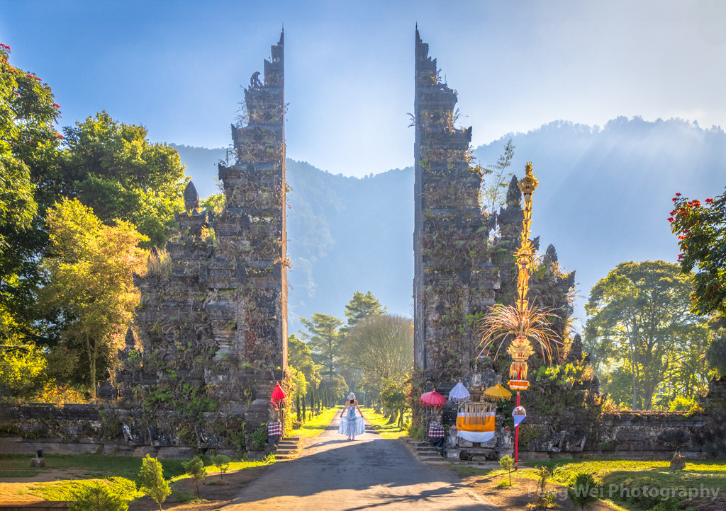 Handara Gate, Bali, Indonesia
