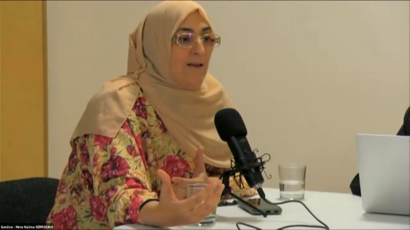  Mme Naïma SERROUKH; directrice de Tasamouh, association suisse pour le vivre-ensemble et le dialogue interreligieux