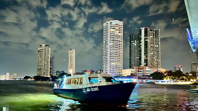 The River Shuttle Boat at Sathorn Pier