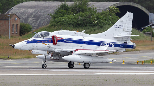 N432FS McDonnell Douglas A-4N Skyhawk II BAE Systems.