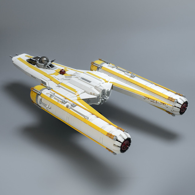 BTL-B Y-Wing • Rear View