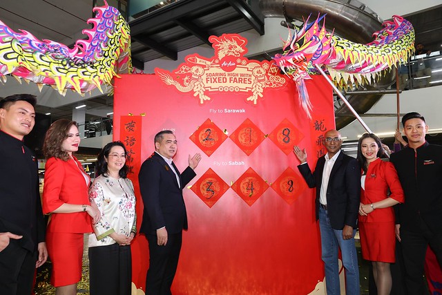 AirAsia Tawar Tambang Rendah Bermula RM298 Sempena Tahun Baru Cina