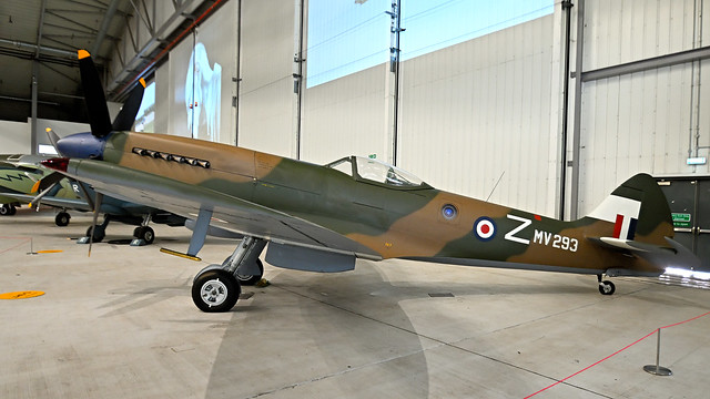 RAF Supermarine Spitfire FR MkXIV G-SPIT MV293 Now back in its Authentic markings