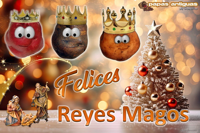 Papas Antiguas de Canarias Felices Reyes Magos