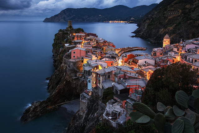 Finally went to Cinque Terre, specifically Vernazza in Italy. Christine Phillips