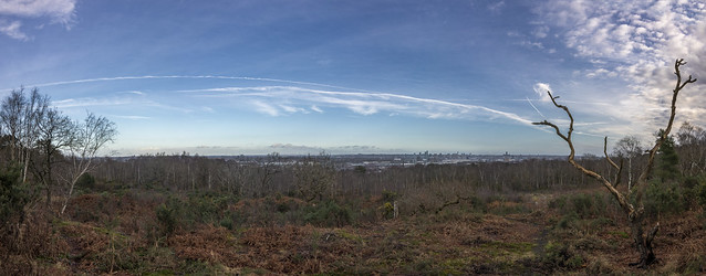 Liverpool in the distance, taken from Bidson Hill, Wirral, UK (Explored)
