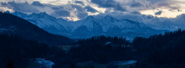 Tatra Mountains panorama